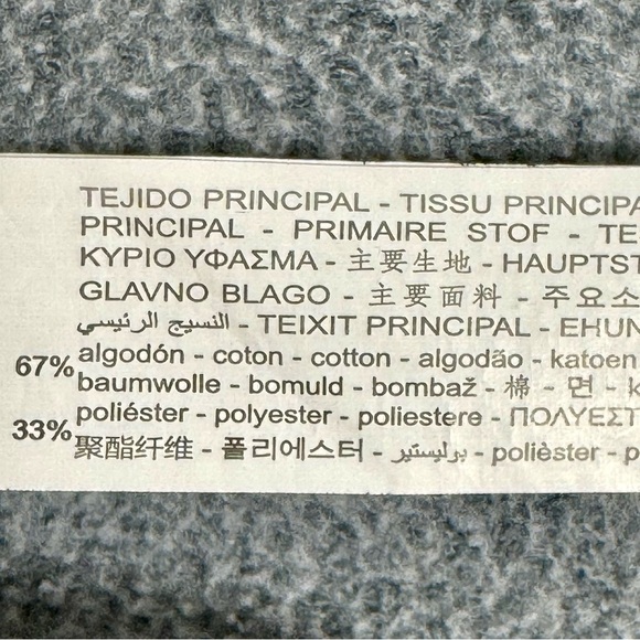 Zᴀʀᴀ Cʀᴇᴡ ɴᴡᴄᴋ Gʀᴇʏ Gʀᴀᴘʜɪᴄ Sᴡᴇᴀᴛsʜɪʀᴛ - Picture 8 of 8